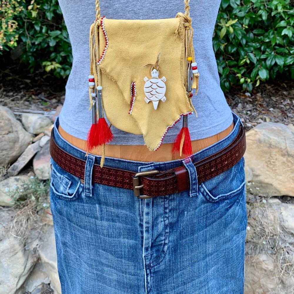 LVC Levi's Vintage Clothing star embossed leather belt